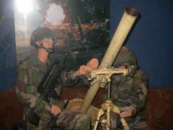 Mortier 81 mm LLR Brandt